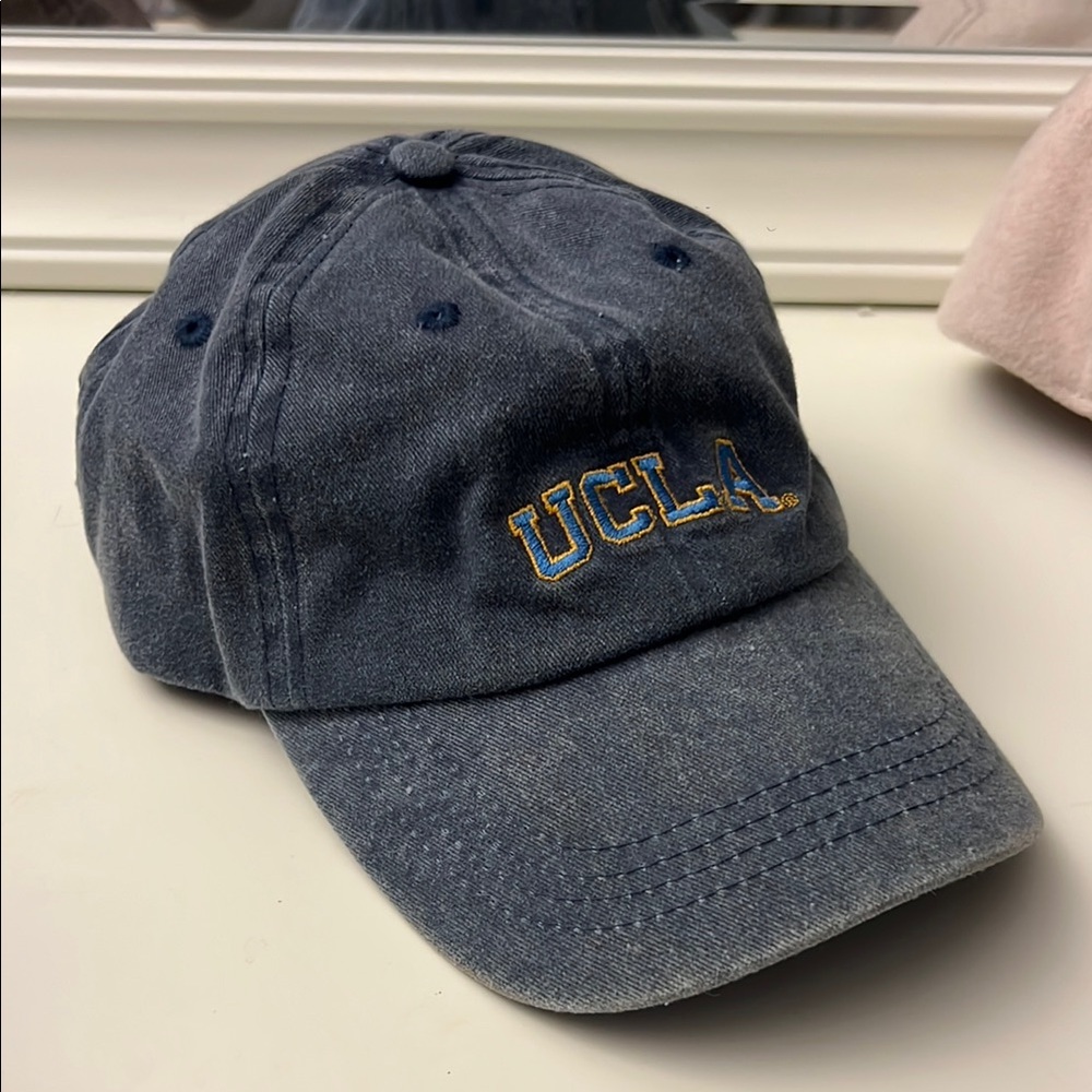 Cotton On Blue Baseball Cap with Embroidered Detail